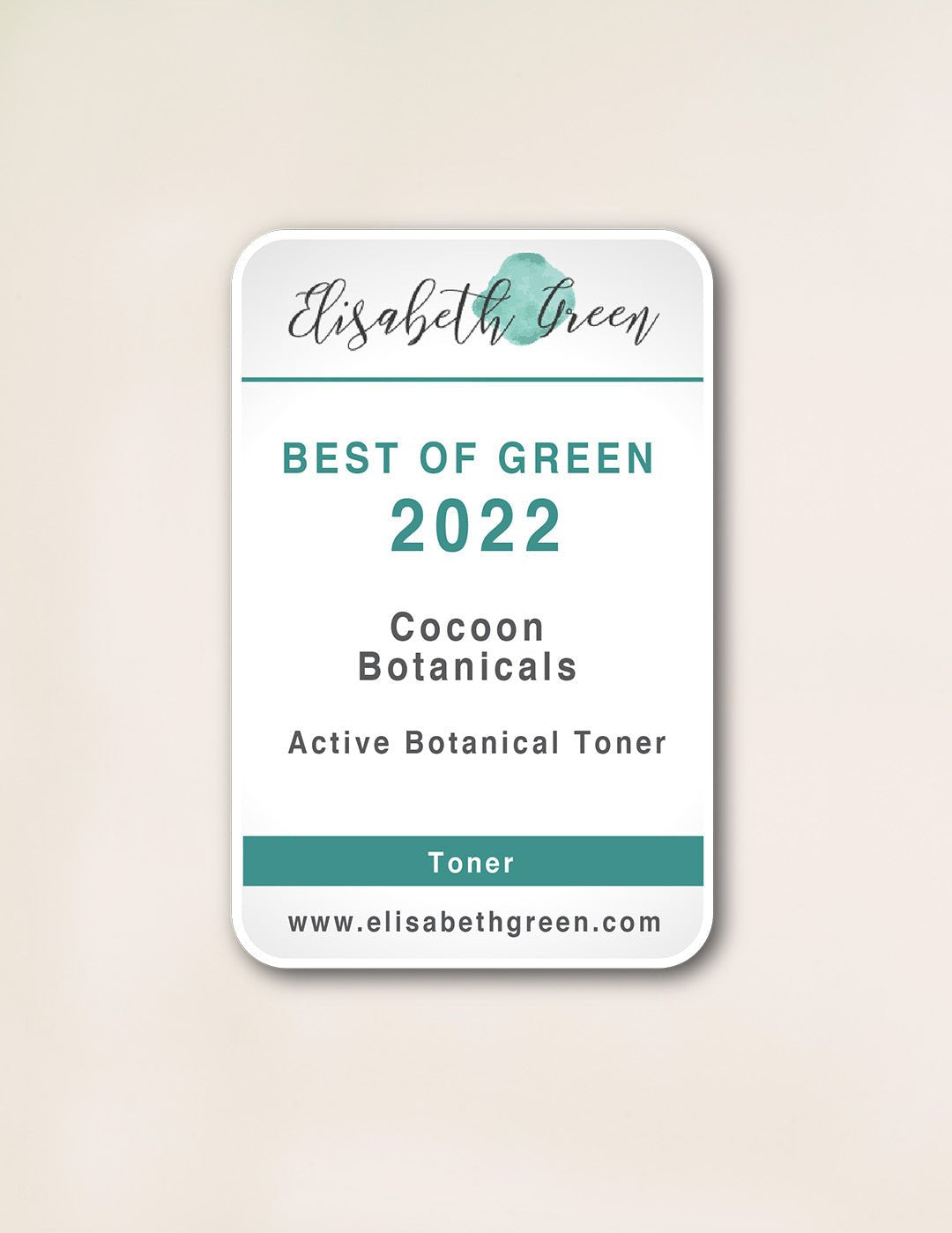 Active Botanical Toner - Cocoon Botanicals