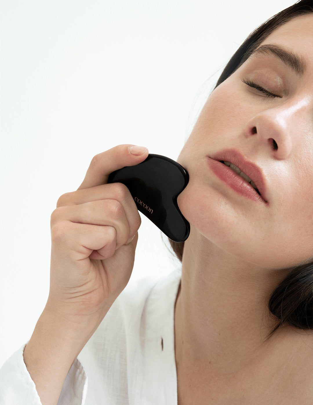 Obsidian Gua Sha Routine - Cocoon Botanicals